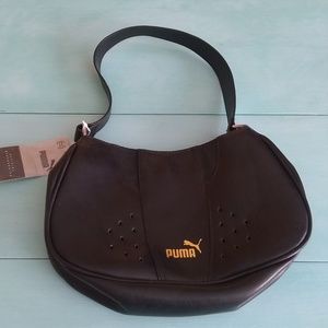 Vintage Black Puma Sprint Hand Bag 11 inches